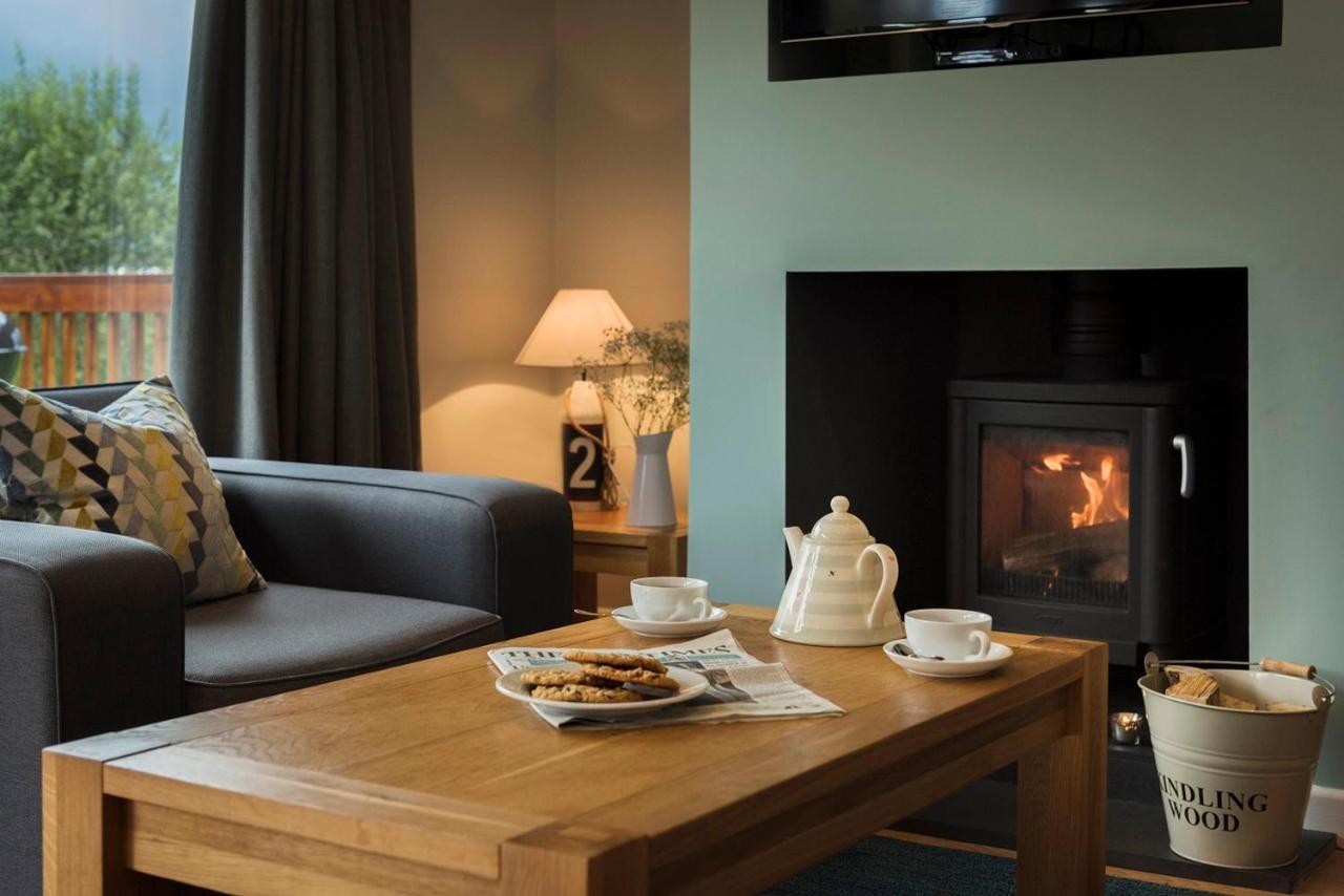 Retallack Resort & Spa Padstow Exterior photo Interior of a typical lodge